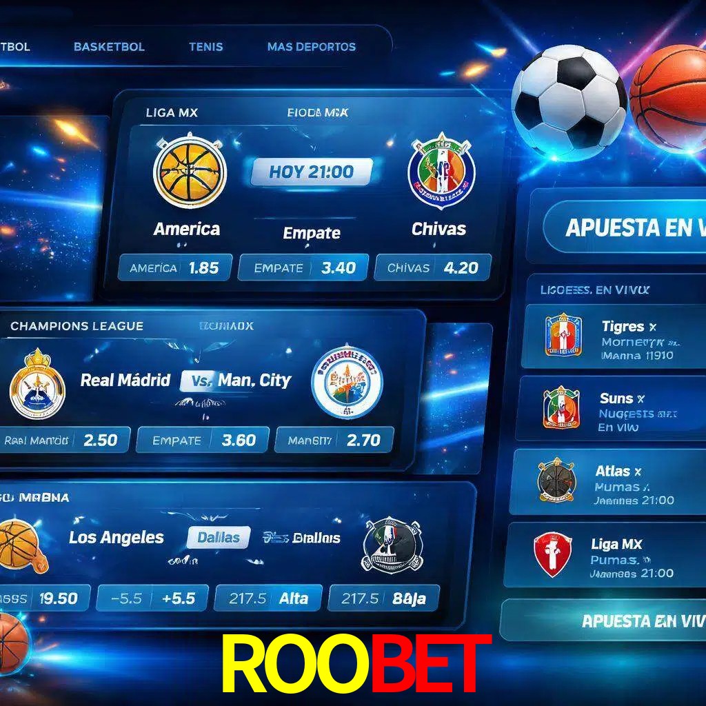 Mercados de apuestas deportivas ROOBET para jugadores en México